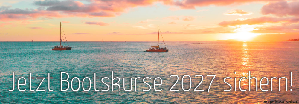 Jetzt Termine für Bootskurse im Herbst sichern.